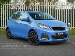 Blue Used 2015 Peugeot 108 Active Hatchback | £5,650 (Fair price)