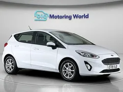 White Used 2019 Ford Fiesta Zetec Hatchback | £9,300 (Good price)