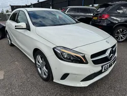 White Used 2017 Mercedes A180 Premium Hatchback | £11,399 (Fair price)