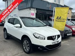 White Used 2012 Nissan Qashqai Tekna SUV | £3,995 (Fair price)