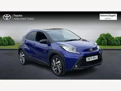 Blue New 2025 Toyota Aygo Hatchback | £17,124 (Fair price)