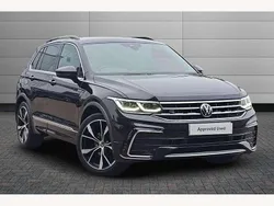 Black Used 2023 VW Tiguan R-line SUV | £29,110 (Fair price)