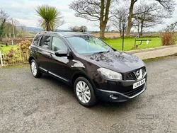 Black Used 2013 Nissan Qashqai +2 Tekna SUV | £3,500 (Fair price)