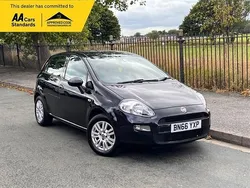 Black Used 2016 Fiat Punto Pop Hatchback | £5,495 (Fair price)