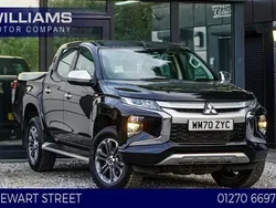 Black Used 2021 Mitsubishi L200 Pickup | £20,388 (Fair price)