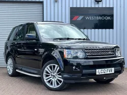 Black Used 2012 Land Rover Range Rover Sport HSE SUV | £8,200 (Fair price)