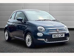 Blue Used 2022 Fiat 500 Dolcevita Hatchback | £10,990 (Fair price)