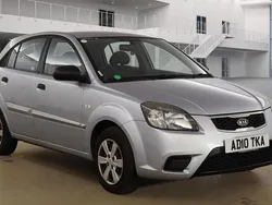 Silver Used 2010 Kia Rio Hatchback | £1,995 (Fair price)