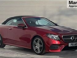 Red Used 2018 Mercedes E220 AMG Line Premium Cabriolet | £21,091 (Good price)