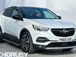 White Used 2018 Vauxhall Grandland X Ultimate SUV | £13,612 (Fair price)