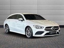 White Used 2022 Mercedes CLA200 AMG line Estate | £18,993 (Super price)