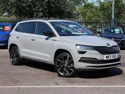 Grey Used 2022 Skoda Karoq SportLine SUV | £19,400 (Good price)
