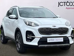 White Used 2021 Kia Sportage GT-Line SUV | £19,165 (Good price)