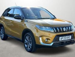 Yellow metallic Used 2023 Suzuki Vitara SZ-T Estate | £16,995 (Fair price)