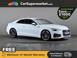 White Used 2022 Audi A5 S-Line Coupe | £23,197 (Super price)