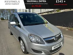 Silver Used 2014 Vauxhall Zafira MPV | £2,695 (Good price)