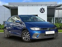 Blue Used 2023 VW Polo Life Hatchback | £17,991 (Fair price)