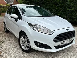 White Used 2015 Ford Fiesta Zetec Hatchback | £1,475 (A bit pricey)