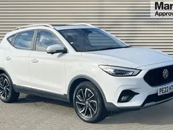 White Used 2022 MG ZS Exclusive Sedan | £12,480 (Fair price)