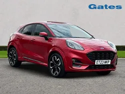Red Used 2023 Ford Puma ST-Line X Hatchback | £17,799 (Fair price)