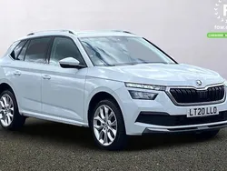 White Used 2020 Skoda Kamiq SE L SUV | £15,799 (Fair price)
