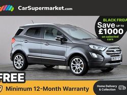 Used 2022 Ford Ecosport Titanium SUV | £10,197 (Good price)