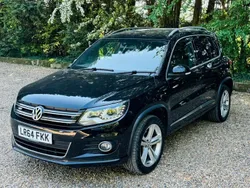 Black Used 2014 VW Tiguan R-line SUV | £12,995 (A bit pricey)
