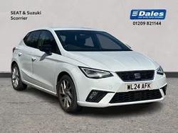 Nevada white Used 2024 Seat Ibiza FR Hatchback | £16,750 (Fair price)