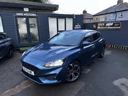 Blue Used 2020 Ford Focus ST-Line X Hatchback | £9,650 (Fair price)