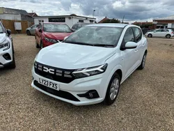 White Used 2023 Dacia Sandero Expression Hatchback | £12,495 (Fair price)