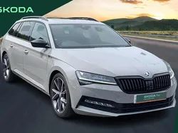 Grey Used 2022 Skoda Superb SportlinePlus Estate | £27,990 (Expensive)