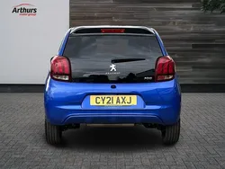 Blue Used 2021 Peugeot 108 Allure Hatchback | £9,497 (Fair price)