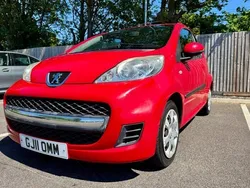 Red Used 2011 Peugeot 107 Hatchback | £3,995 (Fair price)