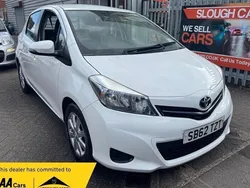 White Used 2013 Toyota Yaris Hatchback | £2,795 (Fair price)