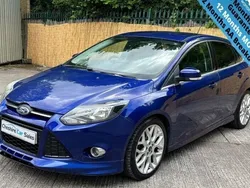 Blue Used 2014 Ford Focus Zetec Hatchback | £4,300 (Fair price)