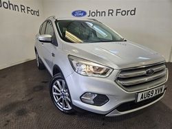 Silver Used 2019 Ford Kuga Titanium SUV | £12,799 (Fair price)