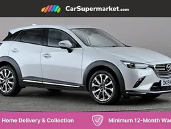 Silver Used 2018 Mazda CX-3 Inclusive SUV | £12,197 (Fair price)