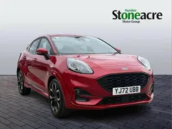 Red Used 2022 Ford Puma ST-Line X SUV | £18,690 (Fair price)
