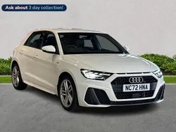 White Used 2022 Audi A1 S-Line Hatchback | £18,999 (Fair price)