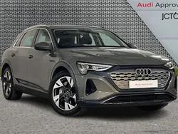 Grey Used 2024 Audi Q8 e-tron Sport SUV | £48,850 (Fair price)