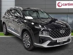 Black Used 2022 Hyundai Santa Fe Ultimate SUV | £35,988 (Expensive)