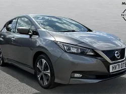 Grey Used 2021 Nissan Leaf Tekna Hatchback | £9,616 (Good price)