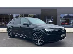 Black Used 2021 Audi Q7 Black Edition SUV | £43,330 (Fair price)