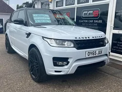 White Used 2015 Land Rover Range Rover Sport Autobiography Dynamic SUV | £20,995 (A bit pricey)