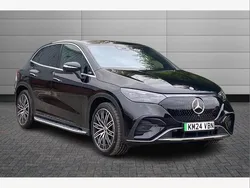 Black Used 2024 Mercedes EQE500 AMG line Sedan | £59,990