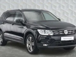 Black Used 2021 VW Tiguan Allspace Match SUV | £24,250 (Good price)