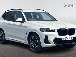 White Used 2024 BMW X3 M Sport SUV | £46,500 (Expensive)
