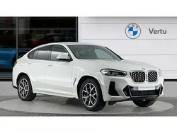 White Used 2022 BMW X4 M Sport SUV | £33,345 (Fair price)