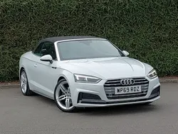 White Used 2020 Audi A5 Cabriolet S-Line Cabriolet | £18,798 (Fair price)