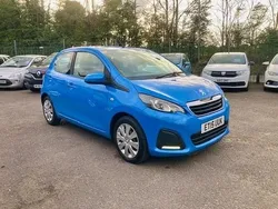 Blue Used 2015 Peugeot 108 Active Hatchback | £3,250 (Fair price)